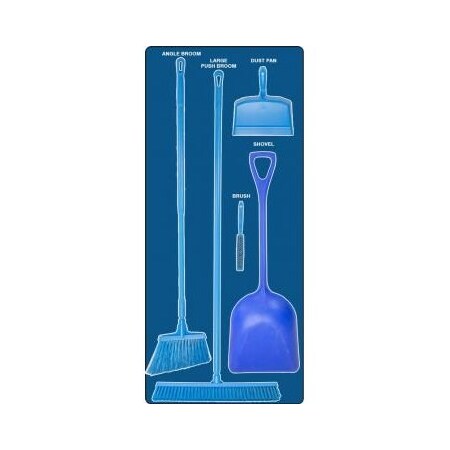 Accuform DRY ZONE STOREBOARDS ULTRA PSB712BUBU PSB712BUBU